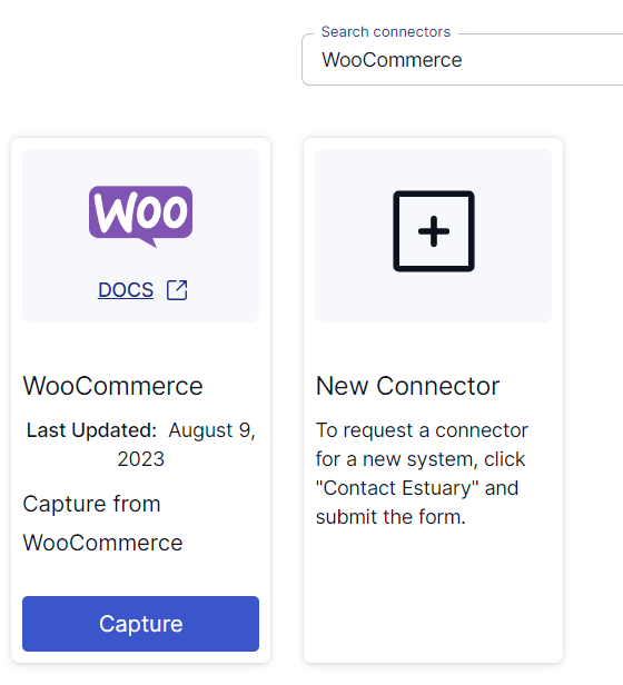 woocommerce to bigquery - Woocommerce capture