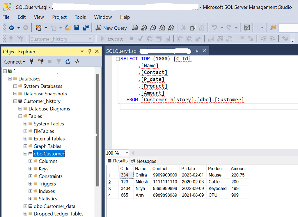 Postgresql to Sql server - SQL Query