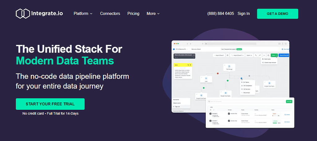 ETL Pipelines - Integrate.io