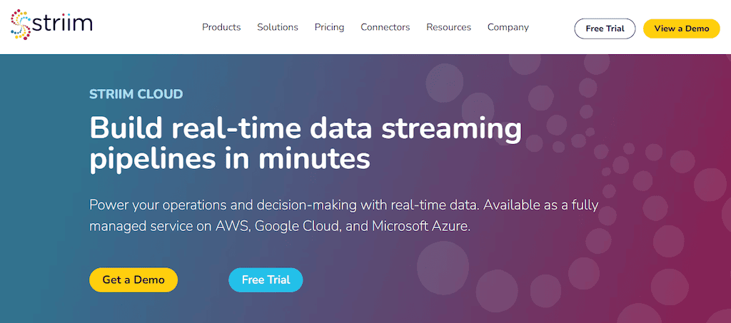 Data Streaming Platforms - Striim Cloud