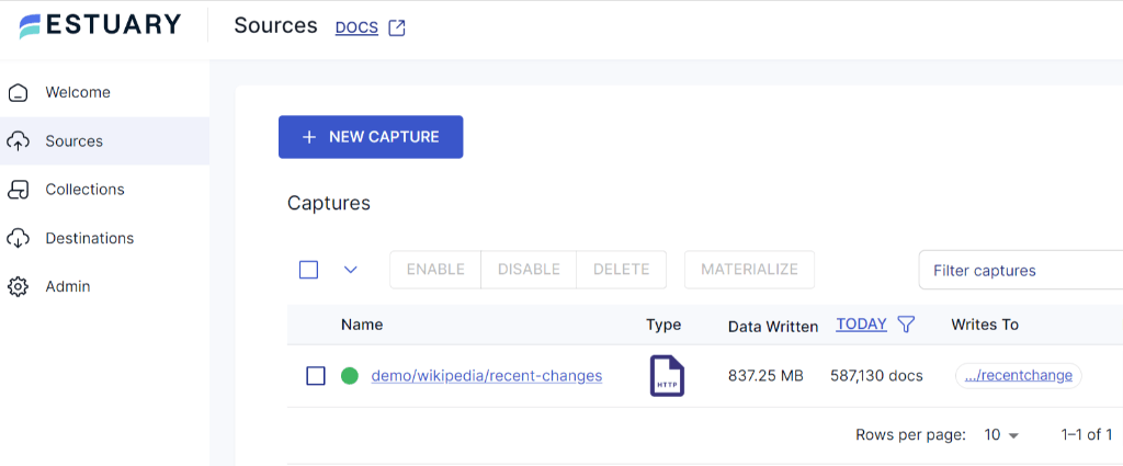 Dynamodb to Snowflake - New Capture