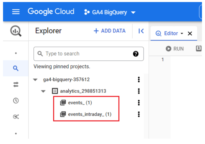 GA4 to Bigquery - Query your GA4 data in BigQuery